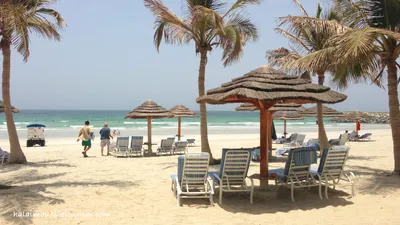 Прикоснитесь к роскошным пляжам ОАЭ на фотографиях