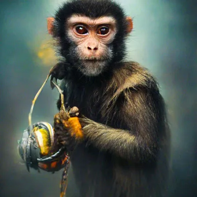 Фотография обезьяны на рабочий стол