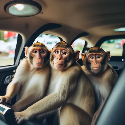 Забавные обезьяны: Фотографии 2024