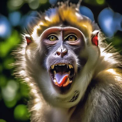 4K рисунок обезьян: великолепие деталей