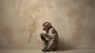 Фото обезьян в купальнике в Full HD
