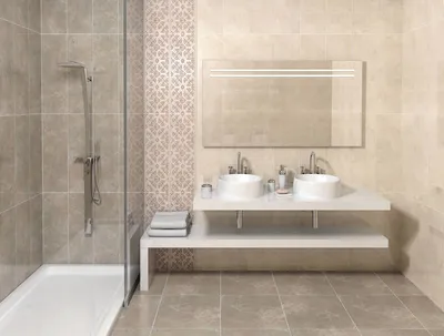 Фото облицовки плиткой ванной комнаты в формате JPG для скачивания