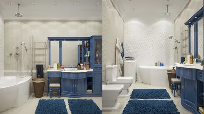 Современные варианты облицовки плиткой ванной комнаты