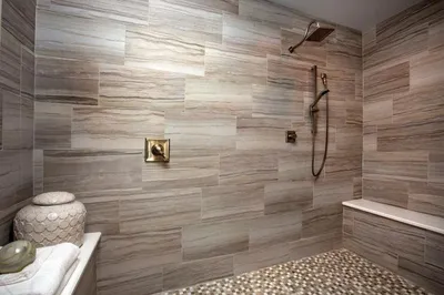 Фото ванной комнаты с использованием натуральных материалов