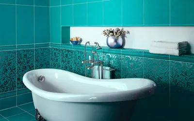 Фотографии: образцы плитки в стильной ванной комнате