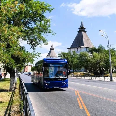 Фото автобусов в Астрахани - многообразие моделей