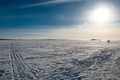 Изображения Обского моря великолепны