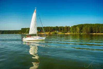 Прогулки по пляжу Обского моря в объективе