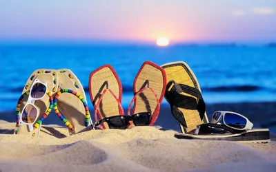 Обувь для пляжа: качественные фотографии для вашего творчества