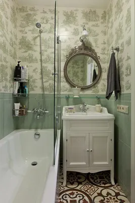 Маленькие ванные комнаты, которые станут вашим убежищем от суеты