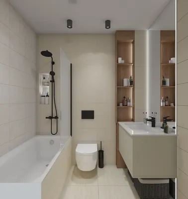 Фото однотонной плитки для ванной в разных дизайнах