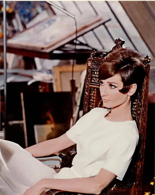 Великолепное фото Одри Хепберн из ее любимого фильма
