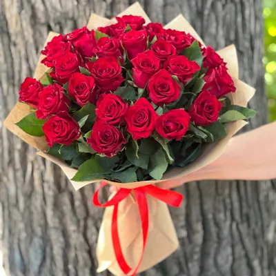Фотография красивого букета из роз для декора
