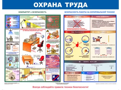 Фото Охрана Труда Картинки Плакаты - выберите размер и формат для скачивания