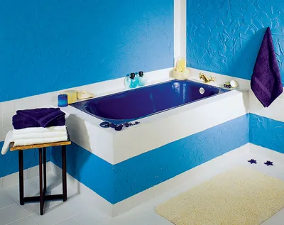 Как выбрать цвет для окрашенных стен в ванной комнате