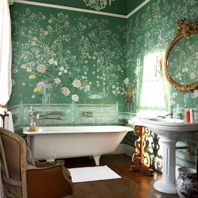Фото окрашенных стен в ванной комнате: сочетание цветов и материалов
