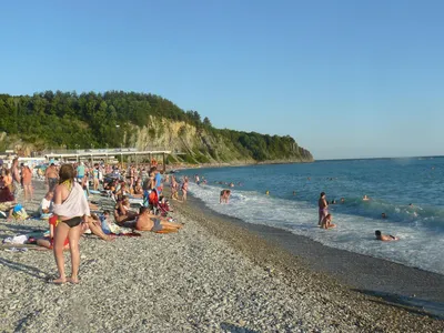 Посмотрите красивые фотографии пляжа Ольгинка