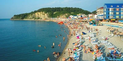 Уникальные снимки пляжа Ольгинка