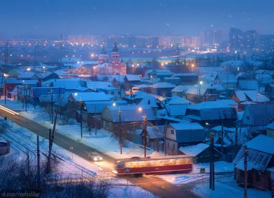 Белоснежные виды Омска: Картинка по вашему выбору