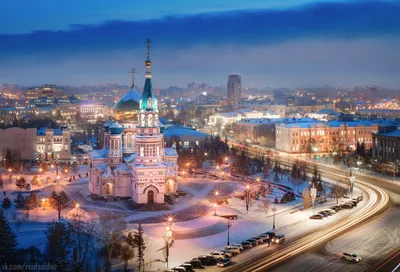 Зимние пейзажи Омска: Фотографии в высоком разрешении