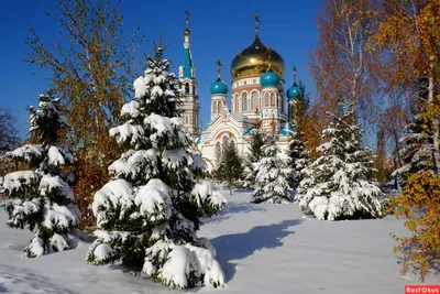 Зимний раствор Омска: Фотографии для скачивания