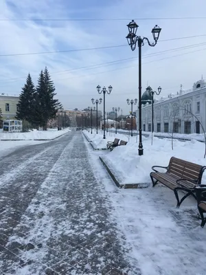 Зимняя симфония в Омске: Изображения в разных размерах