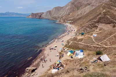 4K фото пляжей Орджоникидзе для скачивания