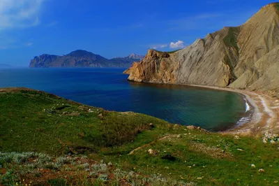 Фото пляжей Орджоникидзе с красивыми закатами