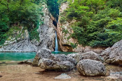 Фотоэкскурсия к Ореховскому водопаду в Сочи