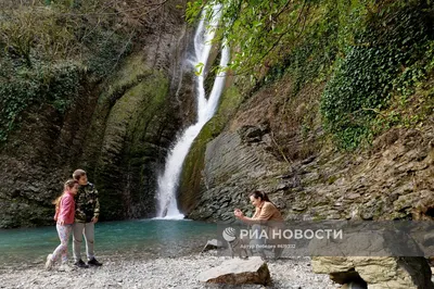 Красота Ореховского водопада в Сочи - ваши глаза будут в восторге