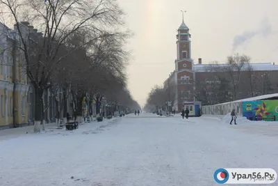 Белая столица: Фотографии Оренбурга в зимнем наряде