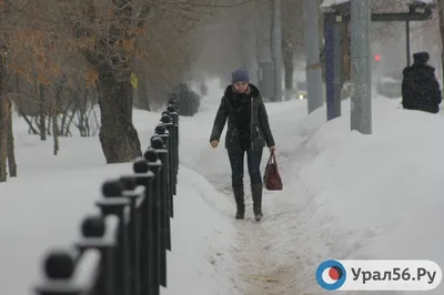 Зимняя эстетика Оренбурга: Фотоотчет о снежных днях