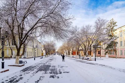Оренбург зимой: Изысканные картинки белоснежной столицы