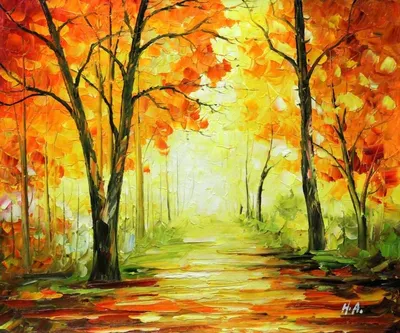 Осенний пейзаж: Великолепие природы в HD