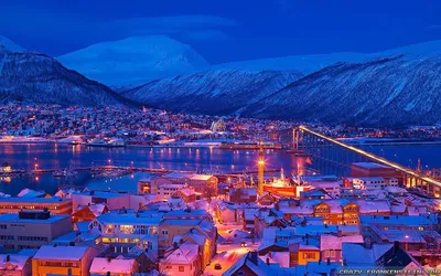 Зимний великолепие Осло: Фото в высоком разрешении