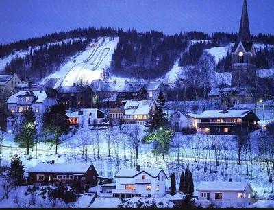 Зимние моменты Осло: Фотка в высоком разрешении
