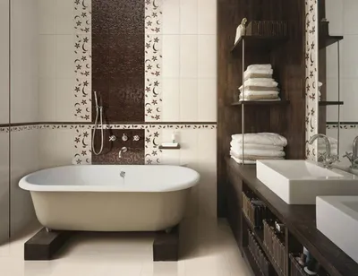 Как выбрать плитку для создания гармоничного интерьера маленькой ванной комнаты (фото)