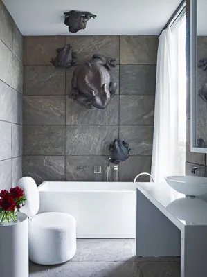 Фото отделки стен в ванной: разнообразные варианты дизайна