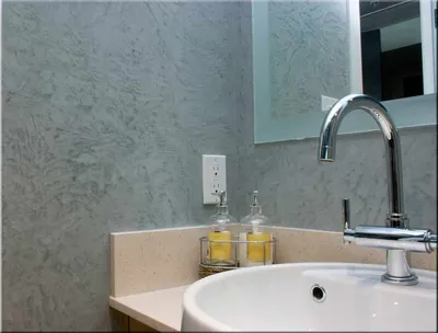 Стильные варианты отделки стен в ванной: фото