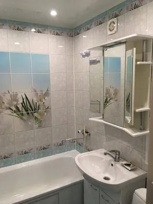 Креативная отделка ванной комнаты пластиком: фото идеи
