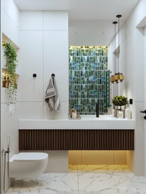 Ванная комната с плиткой: фото и советы по дизайну
