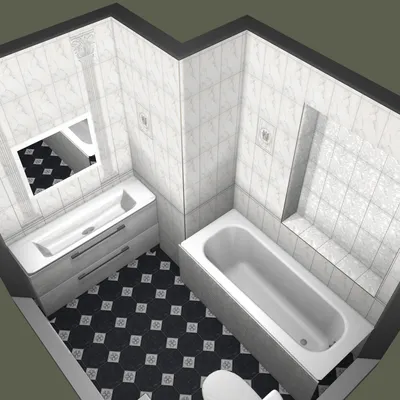 Идеи для дизайна ванной комнаты с плиткой: фото вдохновение
