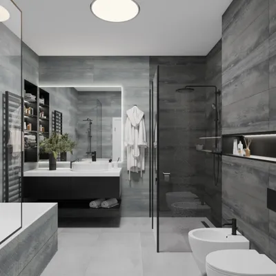 Новые фотографии ванной комнаты с душевой кабиной