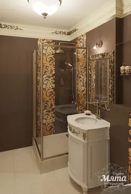 HD фото ванной комнаты с душевой кабиной
