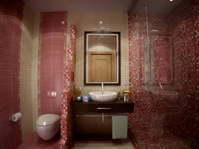 Фото ванной комнаты с душевой кабиной - функциональные решения
