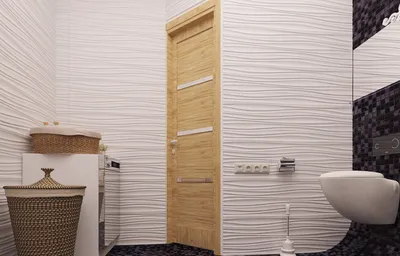 Фото ванной комнаты с пластиковыми панелями идеи дизайна