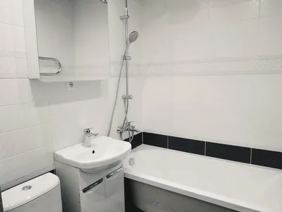 Фото отделки ванной своими руками: ванная комната в скандинавском стиле