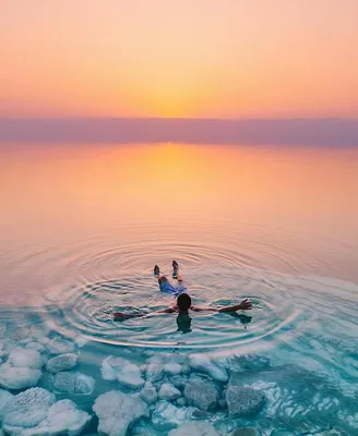 В хорошем качестве фотографии мертвого моря