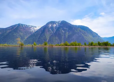 Невероятные пейзажи телецкого озера - обои на телефон бесплатно