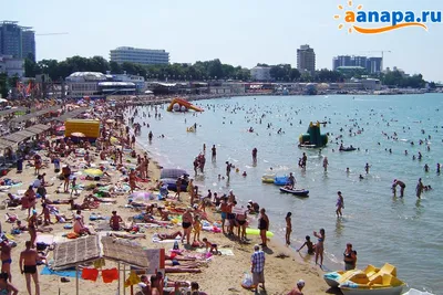 Фото пляжей в Анапе с различными временами года